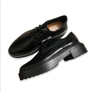Zara Platform Oxfords